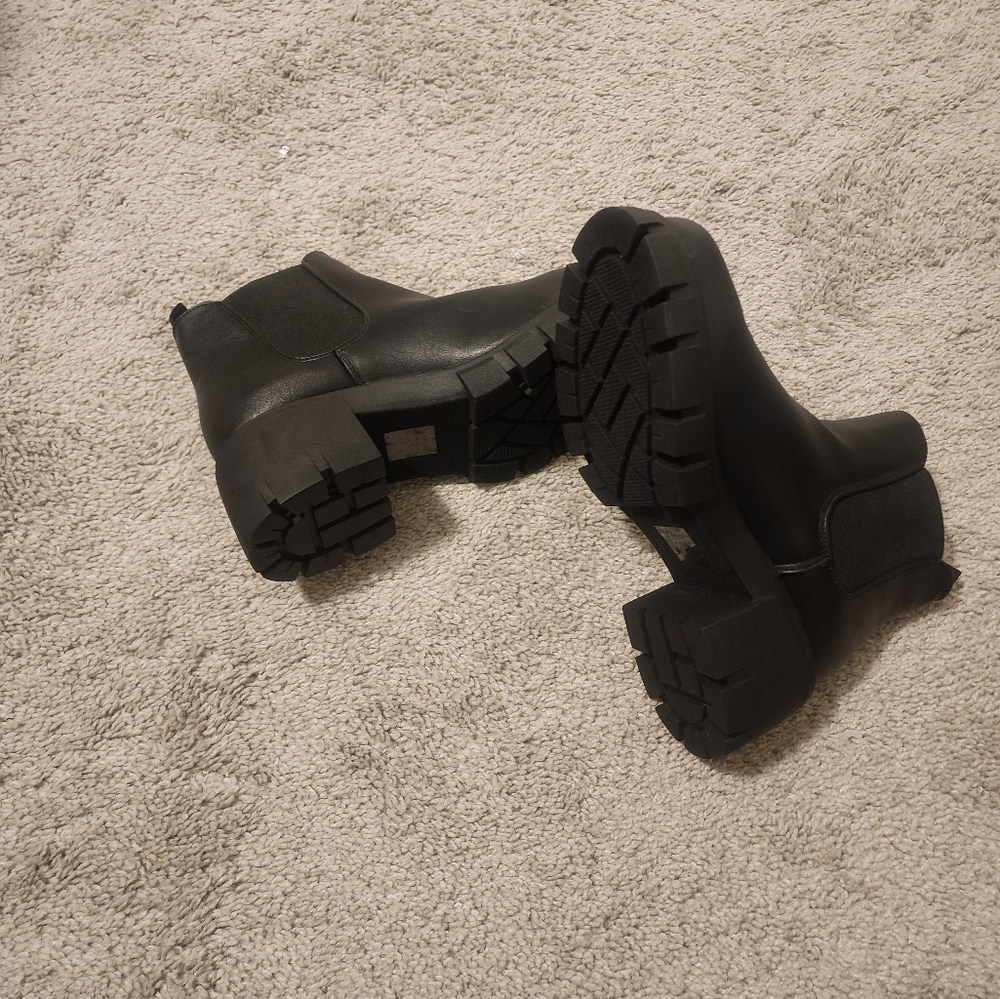 Black womens ankle boots